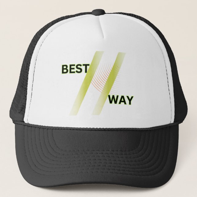 Boné Personalize seus Designs de chapéu de caminhoneiro (Frente)