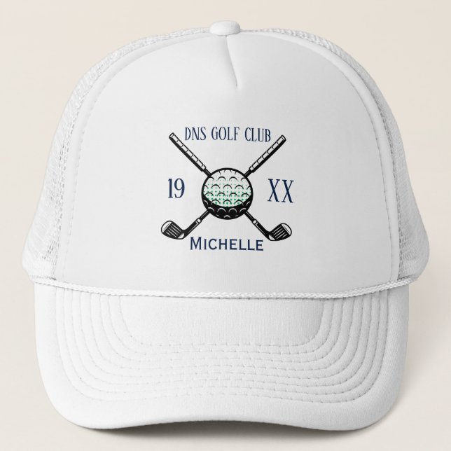 Boné Personalized Golf Club Name Classic (Frente)