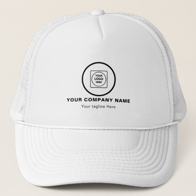 Boné Personalized Logo Custom Business Employee Hat (Frente)