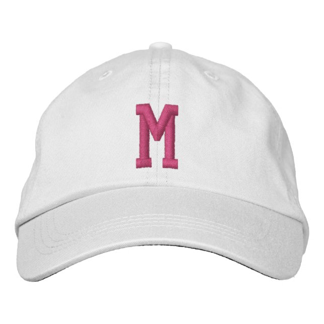 Boné Personalized Monogram Bold Initial (Frente)