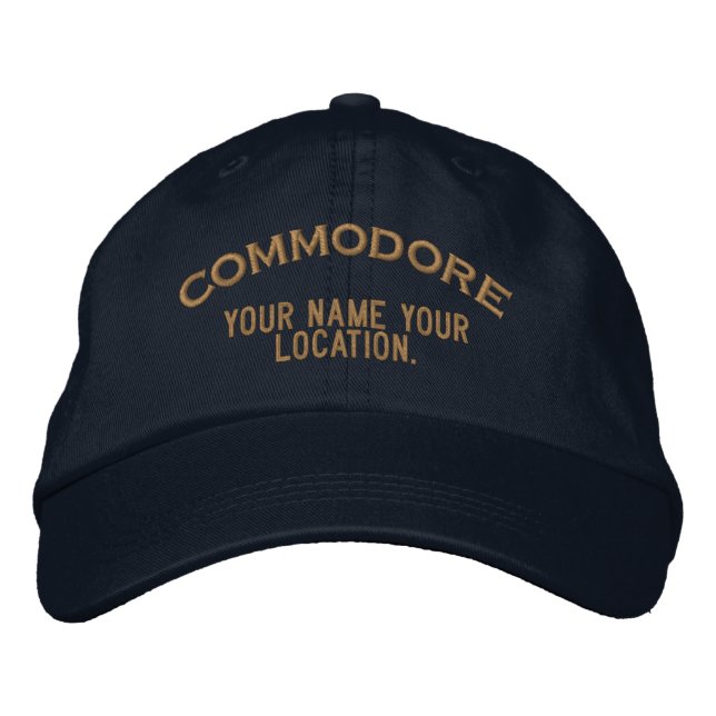Boné Personalized Sea Commodore Hat (Frente)