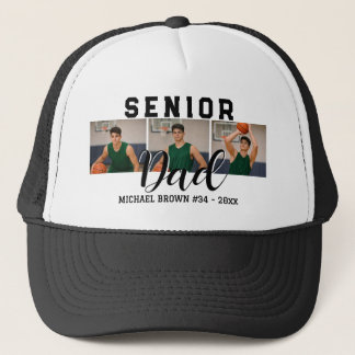 Boné Personalized Senior Night Basketball Dad Gift