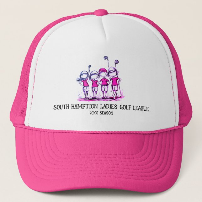 Boné Personalized Women’s Golf League Hat (Frente)