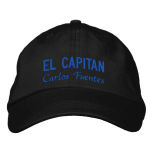 Boné Pesca Azul espanhola personalizada El Capitan