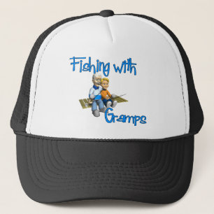Boné Pesca em Cute com Grampo