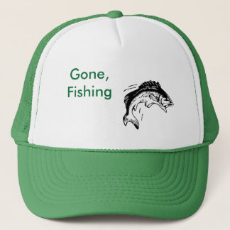 Boné pesca, ido, pescando