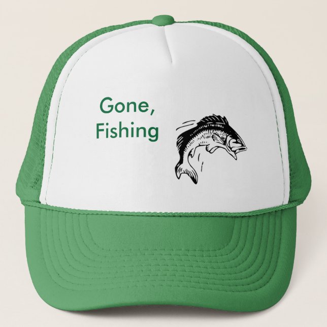 Boné pesca, ido, pescando (Frente)