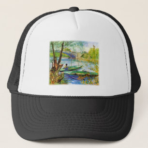 Boné Pescando na Primavera, Vincent van Gogh.