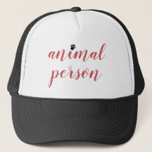 Pessoa Animal Impressão de Pata Rosa Citação