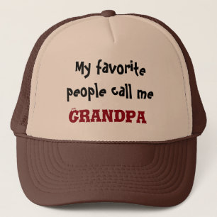 BONÉ PESSOAS FAVORITAS DO GRANDPAS