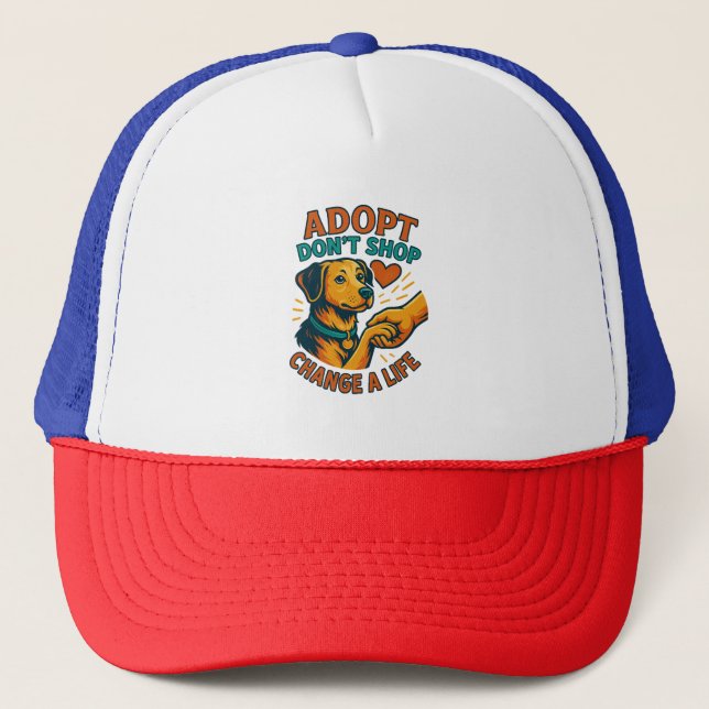 Boné Pet Adote Tee Love (Frente)