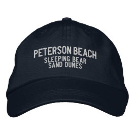 Boné Peterson Beach Michigan Embroidered Baseball Hat