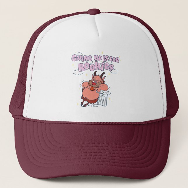 Boné Phil - Giving Up is for Rookies Trucker Hat (Frente)