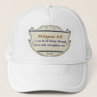 Boné Philippians 4:13 Shield Trucker Hat