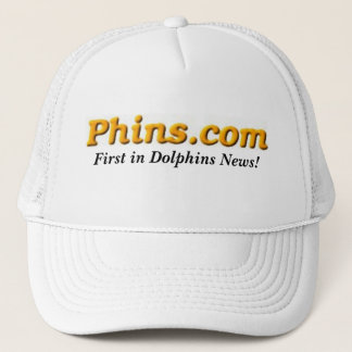 Boné Phins.com, primeiramente na notícia dos golfinhos!