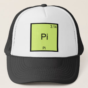 Boné Pi - Camiseta engraçada de matemática e química Pi