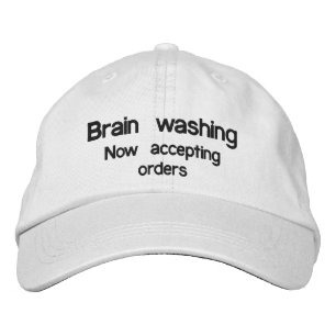 Boné Piada de lavagem cerebral