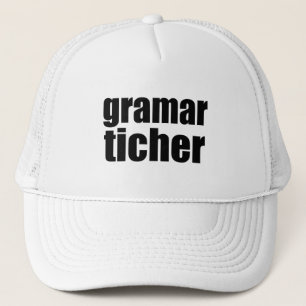 Boné Piada de professor de gramática