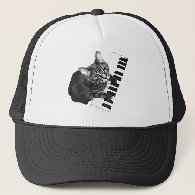 Boné Piano Cat Tee (Frente)