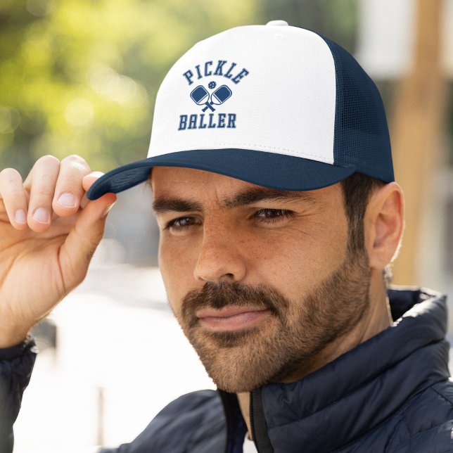 Boné Pickle Baller Funny Pickleball (Criador carregado)