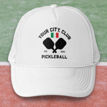 Pickleball Club Team Italian Flag Pickler Gift