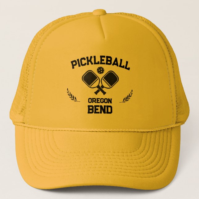 Boné Pickleball Paddle & Ball Bend Oregon EUA (Frente)