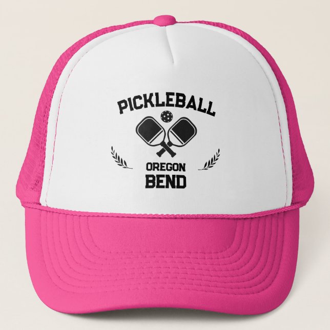 Boné Pickleball Paddle & Ball Bend Oregon EUA (Frente)