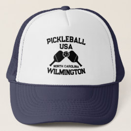 Boné Pickleball Paddle Ball Wilmington NC EUA Personali