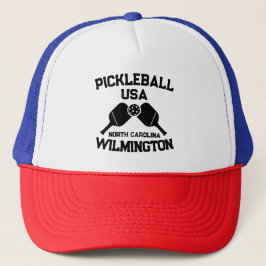 Boné Pickleball Paddle Ball Wilmington NC EUA Personali