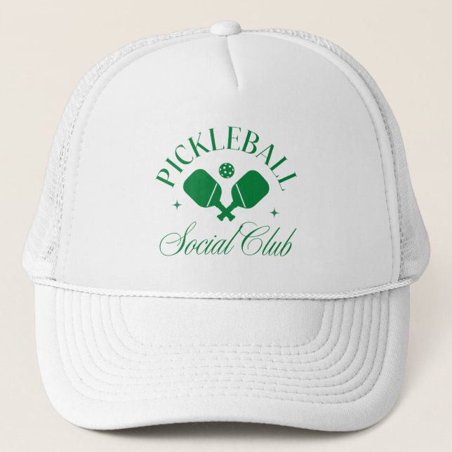 Boné Pickleball Social Club Trucker Hat dink (Frente)