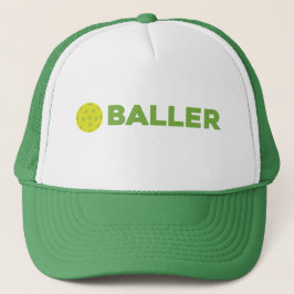 Boné (Picle)Baller Engraçado Chapéu de Pickleball