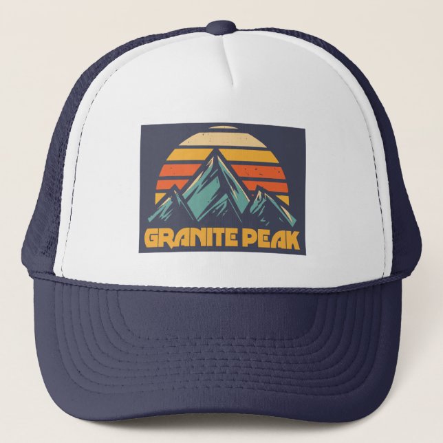 Boné Pico Granite Montana Ré Trouxa (Frente)