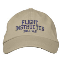 Piloto de Instrutor de Voo Khaki Tan Personalizado