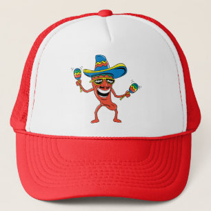 Boné Pimenta de pimentão mexicana