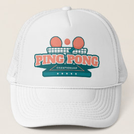 Boné Ping Pong Trucker Hat