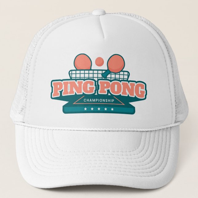 Boné Ping Pong Trucker Hat (Frente)
