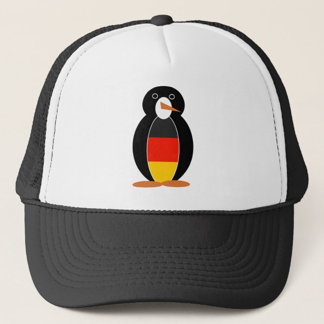 Boné Pinguim Alemão - Bandeira Alemã Pinguim (Frente)