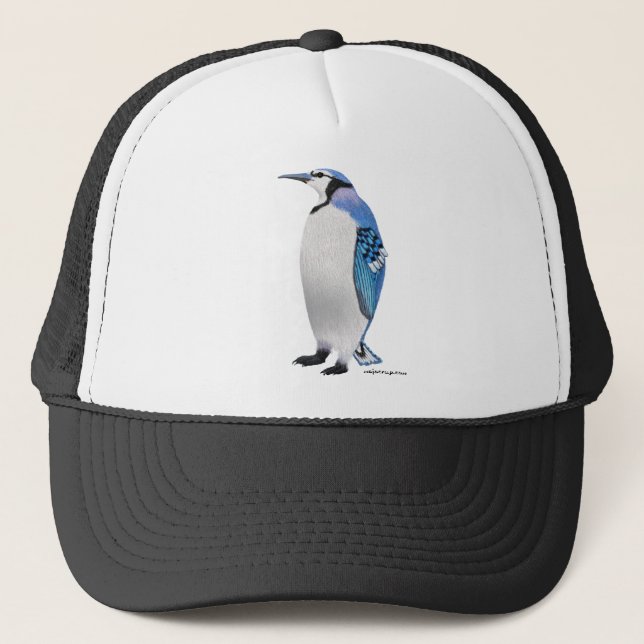 Boné Pinguim de Jay azul (Frente)