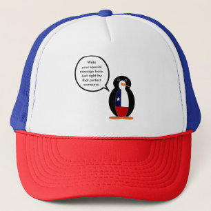 Boné Pinguim Srta. Chilena Personalizada