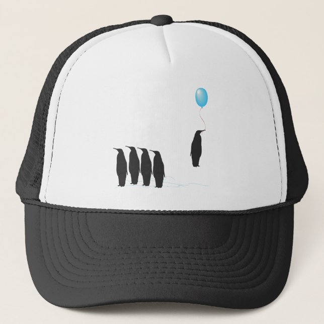 Boné Pinguins com chapéu do balão (Frente)