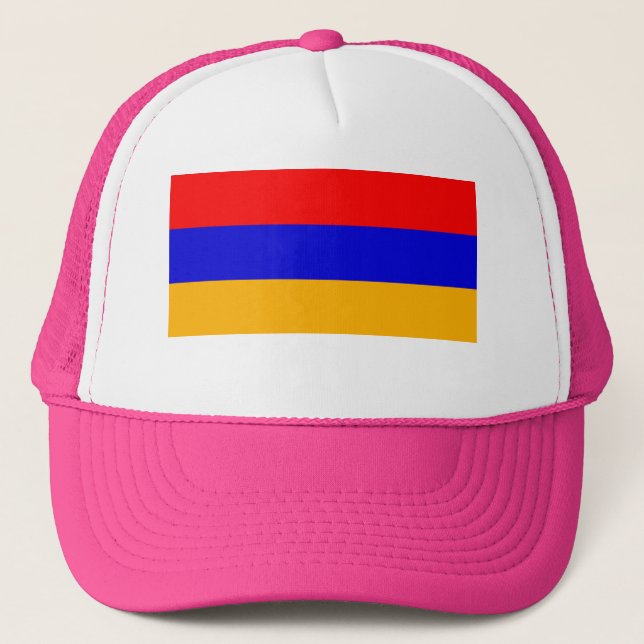 Boné PINK Flag of Armenia (Frente)