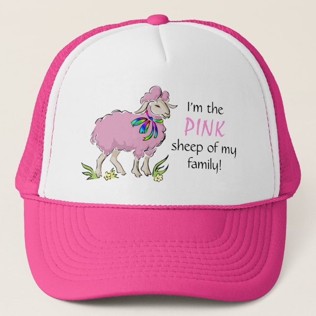 Boné Pink Sheep of the Family (Frente)