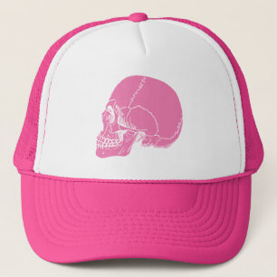 Boné Pink Skull in Profile