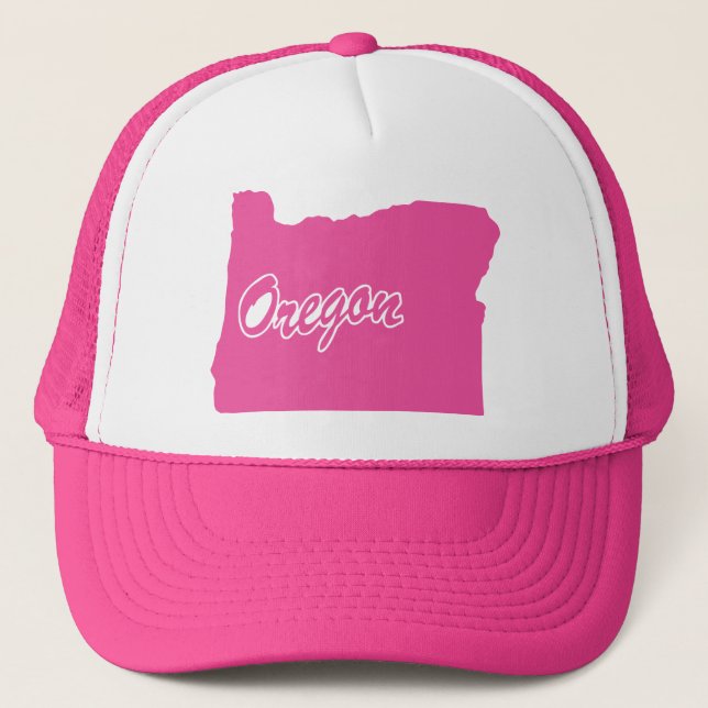 Boné Pink State Oregon (Frente)