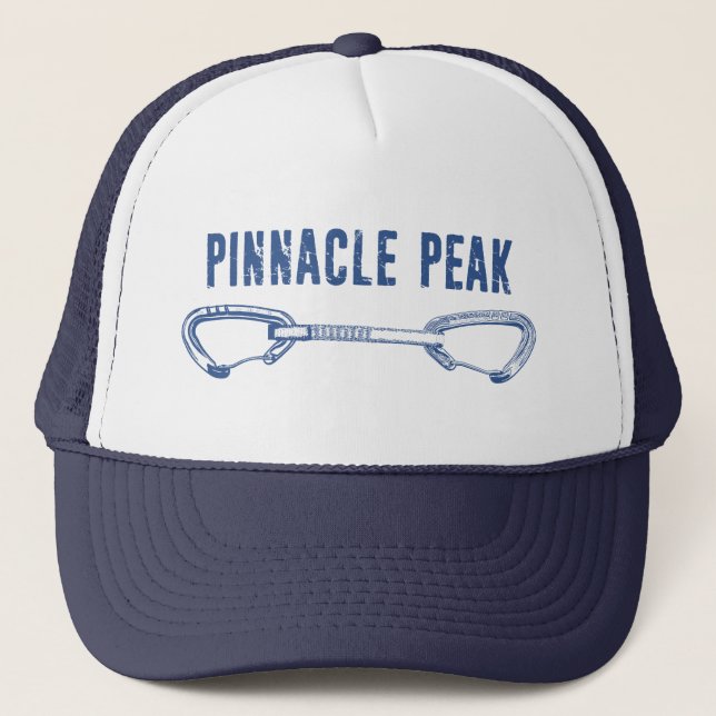 Boné Pinnacle Peak Arizona Escalada em Rocha Quickdraw (Frente)