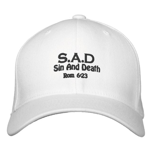 Boné Pino do SAD e morte Personalizá-lo (Frente)
