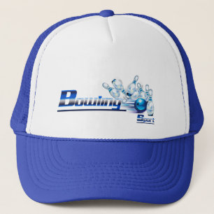 Boné Pinos de boliche e esfera