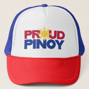 Boné PinoyDesigns "Orgulho de Pinoy"