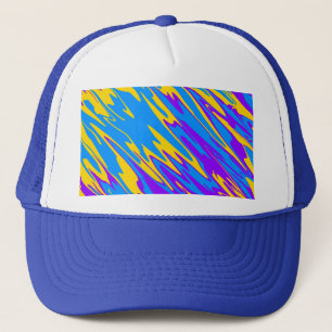 Boné Pintor amarelo púrpura