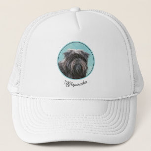 Boné Pintura de Affenpinscher - Arte de Cachorro Origin